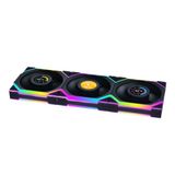 Lian Li UNI FAN SL WIRELESS LCD 3x120mm Siyah Kasa Fanı (G99.12SLLCD1W3B.00)