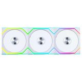 Lıan Lı Unı Fan Sl Wireless Rgb Beyaz 120Mm Üçlü Kasa Fani