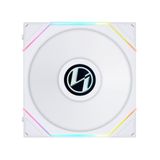 Lian Li UNI Fan TL LCD 140 - Papatya Zinciri Çözümü - ARGB Fan- FDB Rulman- Beyaz - Tekli Paket - Kontrolörsüz - (14TLLCD1W.US)