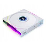 Lian Li UNI FAN TL LCD 140mm RGB Işıklı Sıcaklık Göstergeli Beyaz Kasa Fanı