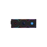 Lian Li UNI FAN TL WIRELESS LCD 3x120mm Siyah Kasa Fanı (G99.12TLLCD1W3B.00)
