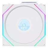 Lıan Lı Unı Fan Tl Wireless Lcd Argb Beyaz 120Mm Kasa Fani