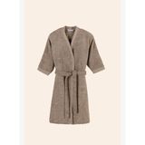 Liana %100 Pamuk Kadın Bornoz S/M Earth Brown