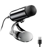 LIANGSTAR USB Bilgisayar Mikrofonu, Podcast Mikrofon Mikrofon Masaüstü, Kayıt Akışı için Sessiz Düğmeli, Çok Yönlü Kondenser, Tak ve Çalıştır Stant, PC, Laptop, Mac, YouTube için Ses Kontrolü ile Uyumlu