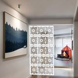 Liar Askılı Seperatör - LAS-202 - (6 mm) - (85 cm x 210 cm) - (Beyaz)