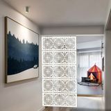 Liar Askılı Seperatör - LAS-90 - (6 mm) - (100 cm x 210 cm) - (Beyaz)