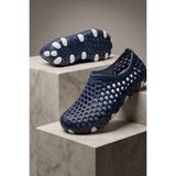 Liarca Aqua Wave - Uniseks(36-45) Esnek Lacivert-Beyaz Deniz Ayakkabısı | Özel Kabartma Kaymaz Tabanlı, Hızlı Kuruyan Nefes Alabilir Plaj, Havuz ve Tekne Ayakkabısı - 37 - 38 - Lacivert - Beyaz