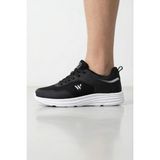 Liarca Comfy Step Siyah Beyaz Günlük Spor Sneaker – Kaymaz Taban Konfor Serisi Erkek Ayakkabı - Siyah - Beyaz