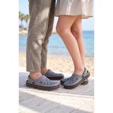 Liarca Easystep - Gri Siyah Turuncu Unisex Hafif Eva Sabo Terlik, Ergonomik Tabanlı Nefes Alabilen Islak Zemin Uyumlu Kemerli Hastane, Plaj, Ev ve Günlük Kullanım Terliği - Clog Sandalet - Gri - Siyah