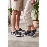 Liarca Easystep - Siyah Unisex Hafif Eva Sabo Terlik, Ergonomik Tabanlı Nefes Alabilen Islak Zemin Uyumlu Kemerli Hastane, Plaj, Ev ve Günlük Kullanım Terliği - Clog Sandalet