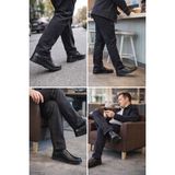 Liarca L Flex Comfort 101 Hakiki Deri Ortopedik Rahat Bağcıksız Günlük Büyük Beden Erkek Ayakkabı - Siyah