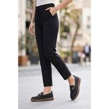 Liarca Odessa Comfort - Ortopedik 4 Nokta Taban Destekli Nefes Alabilir Lazer Kesim Günlük Rahat Siyah Kadın Casual Ayakkabı Hafif Yürüyüş Loafer