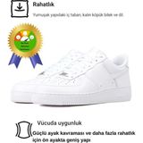 Liarca Unisex Yürüyüş Spor Ayakkabı Sneaker Beyaz Tekstil Düz Tabanlı Rahat Tasarım