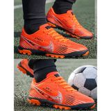 Liarca Vapro Zoom Futbol Ayakkabısı Halısaha Çim Saha Çoraplı Çocuk Yetişkin Krampon - Turuncu