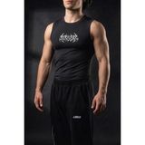 Liber Berserk - Kolsuz Compression Tank Top - XL - Siyah