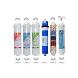 Liberti Kapalı Kasa 12 Inç Su Arıtma Cihazı Filtresi 10 Aşamalı 80 Gpd King Membranlı Inline Filtre Seti