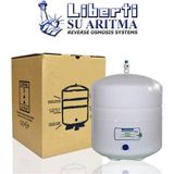 Liberti Su Arıtma Cihazı Metal Genleşme Su Tankı 8 Lt Su Arıtma Deposu Tank Vanası Hediyeli