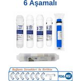 Liberty Binbir Çeşit Avon Class 6 Aşamalı Kapalı Kasa Su Arıtma Filtre Seti Vontron Membranlı Sediment, Gac Karbon, Granül Karbon, Post Karbon, Mineral Filtre, Ro Membran Filtre Seti