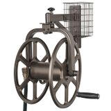 Liberty GARDEN 712 Tek Kollu Navigatör Çok Yönlü Bahçe Hortumu Makarası, 125 Metre Tutar, 5/8-İnç, Bronz