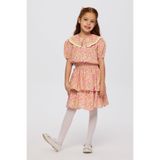 Liberty Kumaş Çiçek Desenli Kız Çocuk Gömlek 3 Yaş (98 cm)