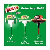 Libman Paspas, Dolum Paketi, 3 Adet Mop Yedek Doldurucu, Selüloz, Yeşil, 20 cm Sünger, 3 - Option-1 - 001-Renkli