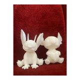 librescraft 11cm Angel Sevimli Yaratık Boyama Seti 6 adet boya 2 fırça kendin yap DIY