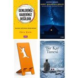 Libros Kitap Genleriniz Kaderiniz Değildir - Ebru Şinik + Kuzey Işıklarının Şarkısı + Telefon Tutucu + Bir Kar Tanesi