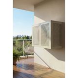 Lıccıa Klima Motoru/Dış Ünite Gizleme/Koruma Kafesi Xs 7000 Btu - 9000 Btu 86X44x65(H) Square Açık Gri