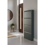 LICCIA Metal Ayakkabılık 4'lü Kilitli Model