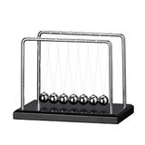 LICRAFT Newton's Cradle with 7balls 22,86 cm Ahşap Taban Denge Topu Ofis Dekorasyonu