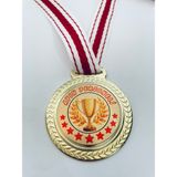 Lider Baskı 1 Adet Ayın Personeli Madalyası - Dijital Baskılı Madalya - 5,5 x 5,5 cm - Altın