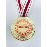 Lider Baskı 1 Adet Ingilizce Şampiyonu Madalyası - Dijital Baskılı Madalya - 5,5 x 5,5 cm - Altın