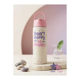 Lider MAGNESİA 750 ML 304 PASLANMAZ ÇELİK SU MATARASI SIZDIRMAZ KAPAKLI PİPETLİ BPA FREE DAYANIKLI SU MATARASI