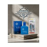 Lider MAGNESİA BABALAR GÜNÜNE ÖZEL VİYA ERKEK PARFÜM 100ML FOR MEN + 2Lİ TIRNAK MAKASI SETİ
