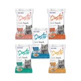Lider Spectrum Lick Snack Cat Tuna Chicken Salmon Ton Balığı Tavuk Somon 4x15 gr 5'li Sıvı Kedi Ödül Maması