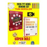 Liderler 2026 Tüm Dersler Tyt 8 Genel Deneme +3D Tyt Simulasyon Genel Deneme Set+Kalem