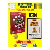 Liderler 2026 Tüm Dersler Tyt 8 Genel Deneme +Eyted Yayınları Tyt Süper Karma 6 Deneme Set