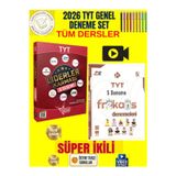 Liderler 2026 Tüm Dersler Tyt 8 Genel Deneme +Kr Akademi Tyt Tüm Dersler 5 Frekans Deneme Set