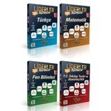 LİDERLER KARMASI 2026 Lgs 1. Dönem Türkçe Matematik Fen Inkılap Branş Deneme Seti Toplam 63 Deneme Video Çözümlü
