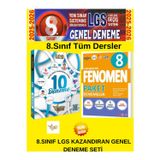 Liderler Karması 8. Sınıf Lgs 10 Deneme+Fenomen 8.Sınıf 10 Paket Deneme