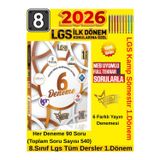 Liderler Karması 8.Sınıf Lgs 2026 Deneme Seti 1.Dönem 540 Soru Tablet