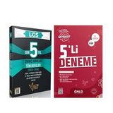 Liderler Karması 8. Sınıf Lgs Tüm Dersler Çıkmış Sorular Son 5 Yıl Ve Ünlü 5 Li Deneme Seti 2 Kitap