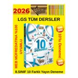 Liderler Karması Lgs 8.Sınıf Tüm Dersler 10 Deneme Seti+Android Kalem
