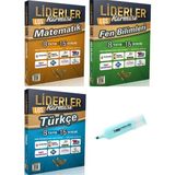 Liderler Karması (Sınıf: 8) Lgs Matematik Fen Bilimleri Ve 8 Yayın 16 Deneme - setli ürün