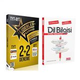 Liderler Karması Tyt Ayt 2+2 Deneme ve Akm Dil Bilgisi Soru Bankası Seti 2 Kitap