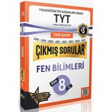 Liderler Karması Tyt Fen Bilimleri Son 8 Yıl Çıkmış Sorular (2018-2025) Tıpkı Basım 3 Deneme Hediyeli Video Çözümlü