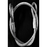 Lidersan Çelik Motorsiklet 1 Metre Çelik Halat 14 mm Kalınlık Motorsiklet Çelik Halat
