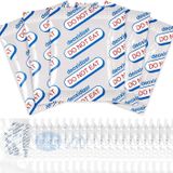 Lidisanita Uzun Süreli Gıda Depolama için 400CC Oksijen Emiciler, 100 Adet (10'lu 10 Paket) - Mylar Torbalar, Hava Geçirmez Kaplar, Dondurarak Kurutucu ve Kurutucu için Gıda Sınıfı