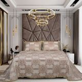 Lidoma Home Adella Sonıl Cıft Kısılık Pıke Takımı - Krem