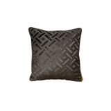 Lidoma Home "Chester" Kadife Dokulu Kırlent Kılıfları - 45x45 KOYU GRİ 45 x 45